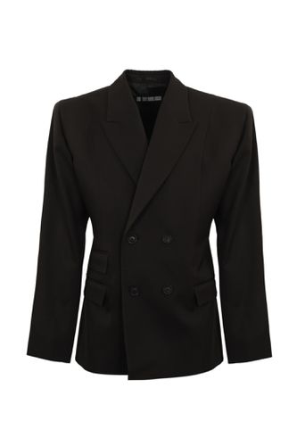 Double-breasted Wool Jacket - LGN LOUIS GABRIEL NOUCHI - Modalova