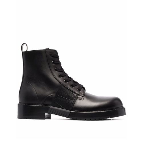 Garavani Leather Logo Boots - Valentino Garavani - Modalova