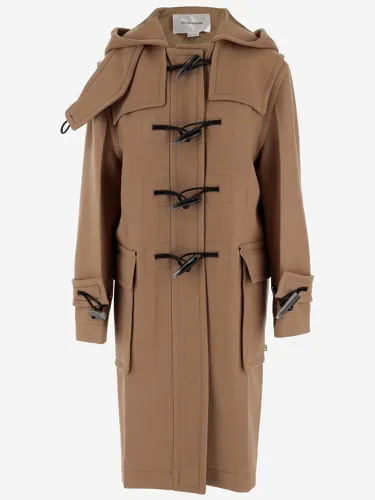 Victoria Beckham Long Wool Coat - Victoria Beckham - Modalova