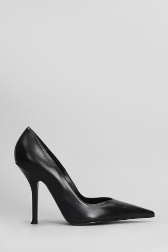 Lella Baldi Pumps In Black Leather - Lella Baldi - Modalova