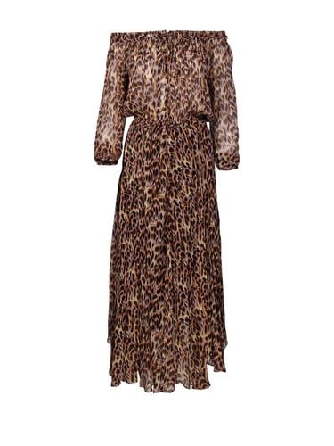 Leopard-printed Drawstring Dress - Marant Étoile - Modalova