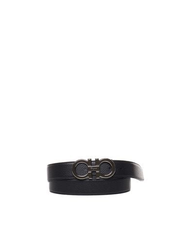 Ferragamo Reversible Calfskin Belt - Ferragamo - Modalova