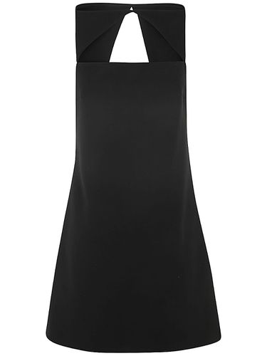 Cocktail Dress In Double Wool - Versace - Modalova