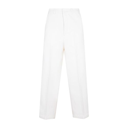 Paris Straight-leg Pleat-detailed Trousers - Ami Alexandre Mattiussi - Modalova