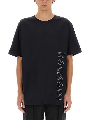 Balmain Logo T-shirt - Balmain - Modalova