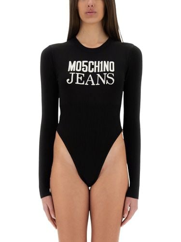 M05CH1N0 Jeans Body With Logo - M05CH1N0 Jeans - Modalova