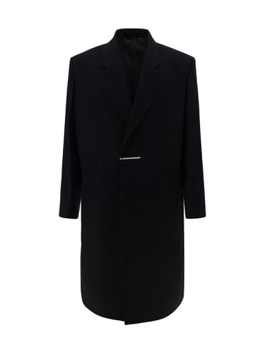 Givenchy Long Wool Coat - Givenchy - Modalova