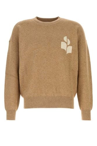 Stretch Cotton Blend Oversize Atley Sweater - Isabel Marant - Modalova