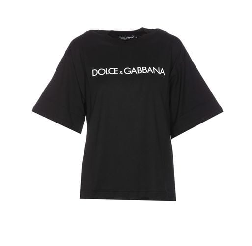Logo Lettering T-shirt - Dolce & Gabbana - Modalova