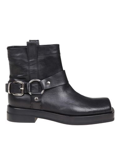 Rina Ankle Boots In Leather - AGL - Modalova