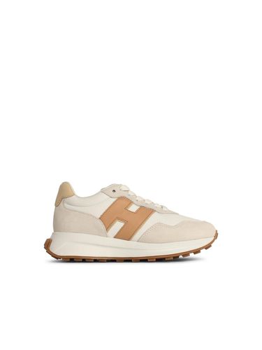 Hogan h641 White Leather Sneakers - Hogan - Modalova