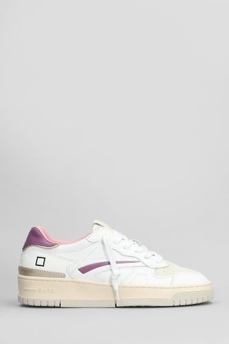 D. A.T. E. Torneo Pure Sneakers In Suede And Leather - D.A.T.E. - Modalova