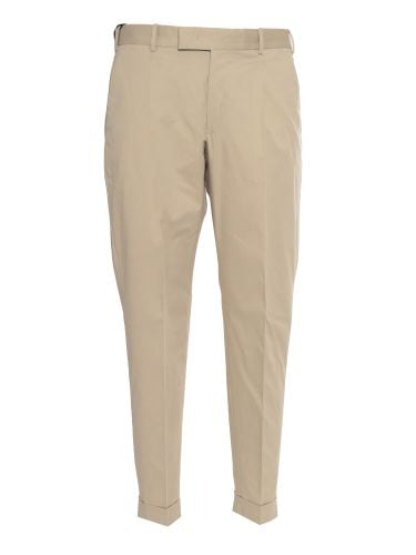 Trousers - Rebel 1 Pleat, Diagonal Pockets, Flap Back Pockets - PT Torino - Modalova