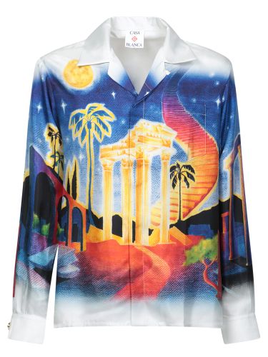 Casablanca midnight Acropolis Shirt - Casablanca - Modalova