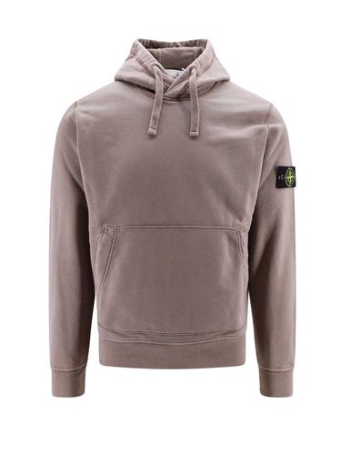 Logo Patch Drawstring Hoodie - Stone Island - Modalova