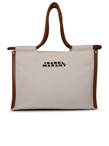 Toledo Bag In Ecru Cotton - Isabel Marant - Modalova