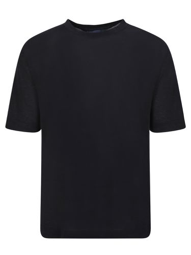 Linen And Cotton Blend T-shirt - Lardini - Modalova