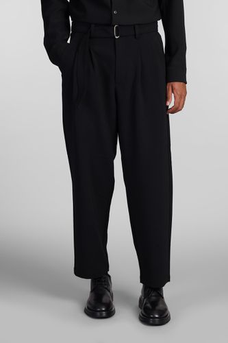 Attachment Pants In Black Polyester - Attachment - Modalova