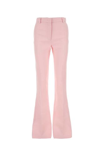 Pastel Pink Crepe Pant - Valentino Garavani - Modalova