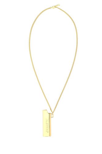 Gold Metal Lighter Case Necklace - AMBUSH - Modalova