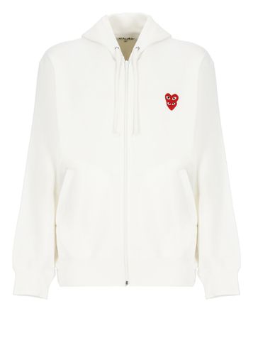 Sweatshirt With Logo - Comme des Garçons Play - Modalova