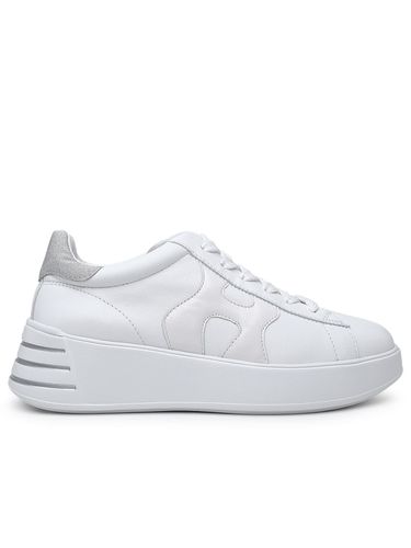 Hogan White Leather Rebel Sneakers - Hogan - Modalova