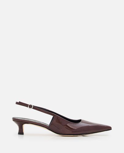 Mm Catrina Patent Calf Leather Slingback - aeyde - Modalova