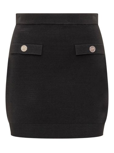 Mini Skirt With Buttons - Michael Kors - Modalova