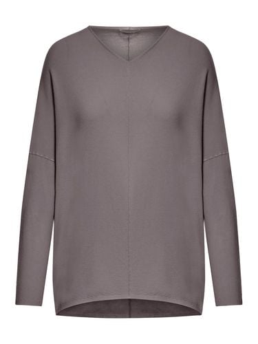 Asymmetric Viscose And Wool Sweater - Transit - Modalova