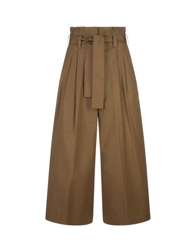 Wide Trousers With Belt - Aspesi - Modalova