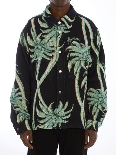 Twisted Palms Tapestry Overshirt - AMIRI - Modalova