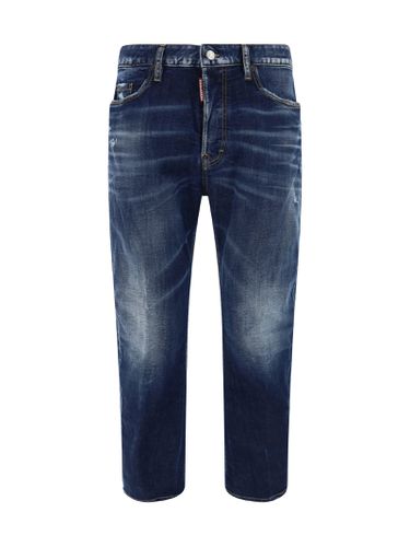 Dsquared2 Blue Stretch-cotton Jeans - Dsquared2 - Modalova