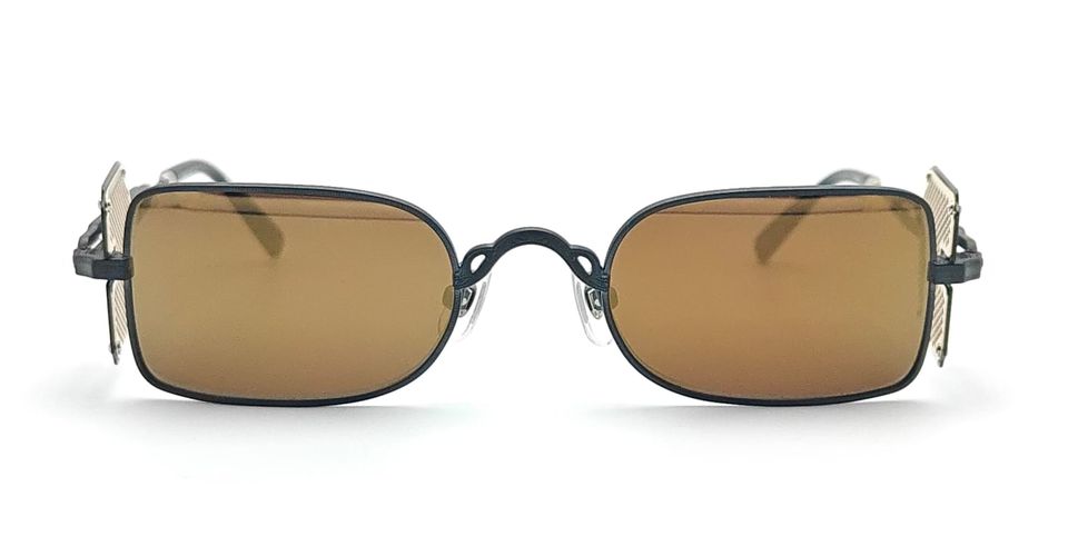 H - Matte Black / Brushed Gold Sunglasses - Matsuda - Modalova