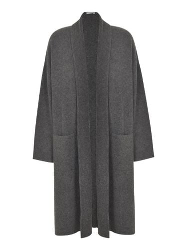 Side Slit Open Front Coat - Oliver Lattughi - Modalova