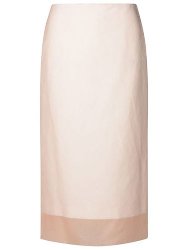 SportMax aceti1234 White Silk Skirt - SportMax - Modalova