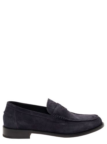 Pull-on Loafers In Suede Man - Doucal's - Modalova