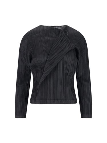 Light Wave Pleated Top - Pleats Please Issey Miyake - Modalova