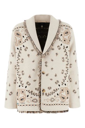 Embroidered Jacquard Bandana Cardigan - Alanui - Modalova