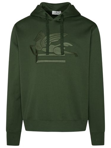 Etro Green Cotton Sweatshirt - Etro - Modalova