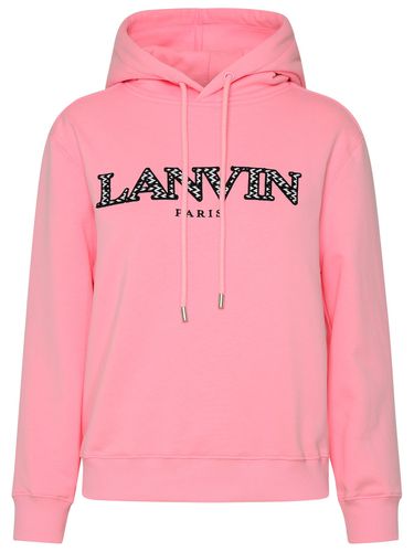 Lanvin Rose Cotton Sweatshirt - Lanvin - Modalova