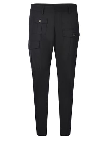 Mid-rise Tapered Cargo Trousers - Dsquared2 - Modalova