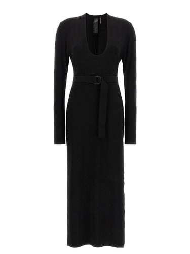 Norma Kamali Long U-neck Dress - Norma Kamali - Modalova