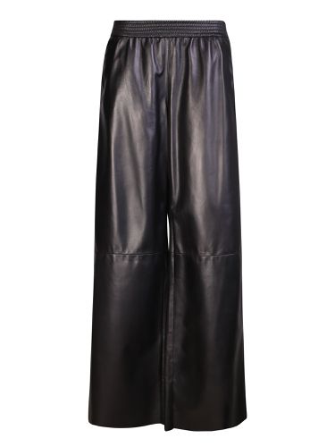 DROMe Black Leather Trousers - DROMe - Modalova