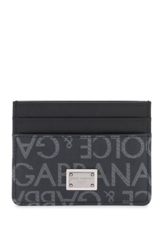 Logo Plaque Cardholder - Dolce & Gabbana - Modalova