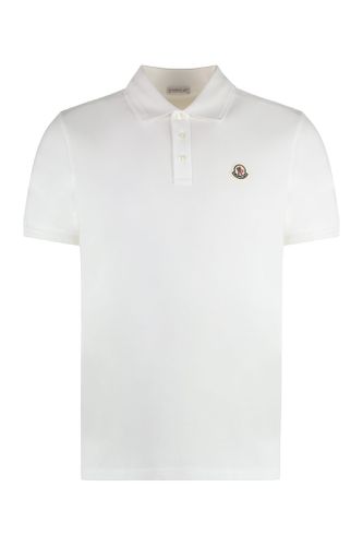 Moncler Cotton-piqué Polo Shirt - Moncler - Modalova