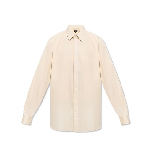 Fendi Embroidered Cotton Shirt - Fendi - Modalova