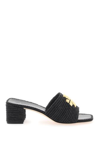 Eleanor Raffia Heeled Sandals - Tory Burch - Modalova