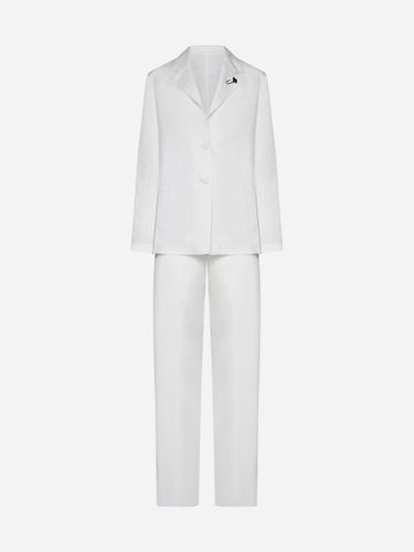 Lardini Lame Wool Suit - Lardini - Modalova