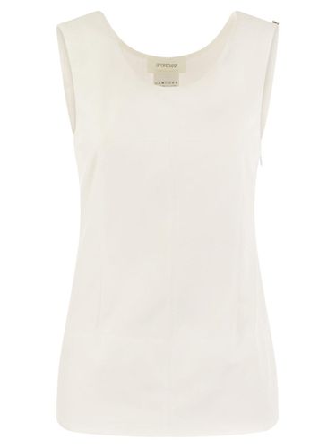 SportMax Sleeveless Jersey Top - SportMax - Modalova