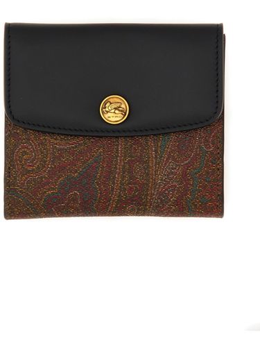 Etro Paisley Print Wallet - Etro - Modalova